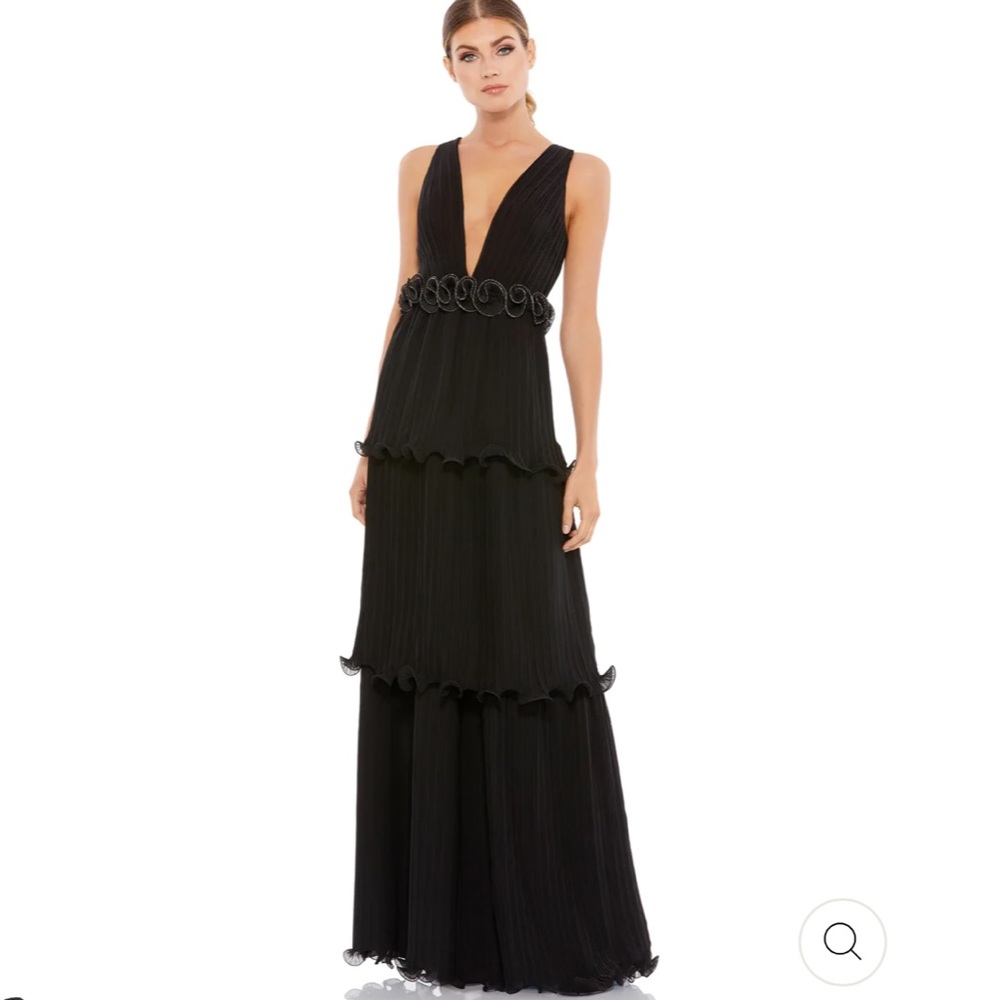 Ieena for Mac Duggal 49281 Rosette Dress